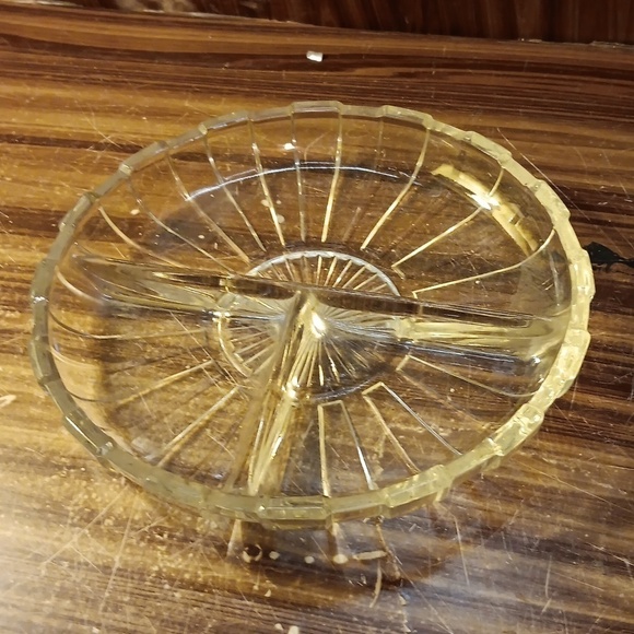 Vintage Indiana Glass divided reliability dish - Picture 2 of 4